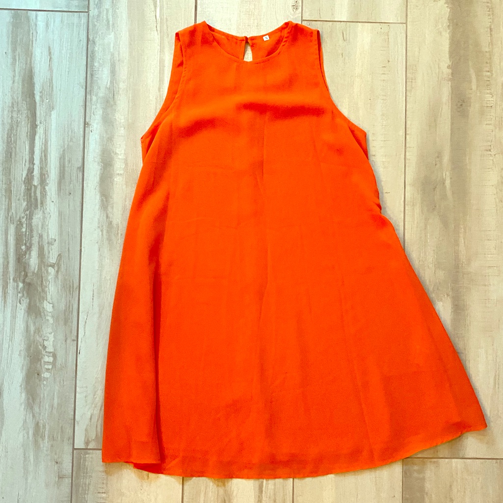 3/$20 Orange Tunic Dress